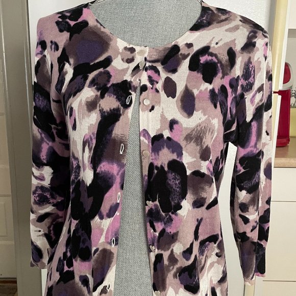 Not Just Pants Size Small Petite Cardigan Sweater - Picture 2 of 6